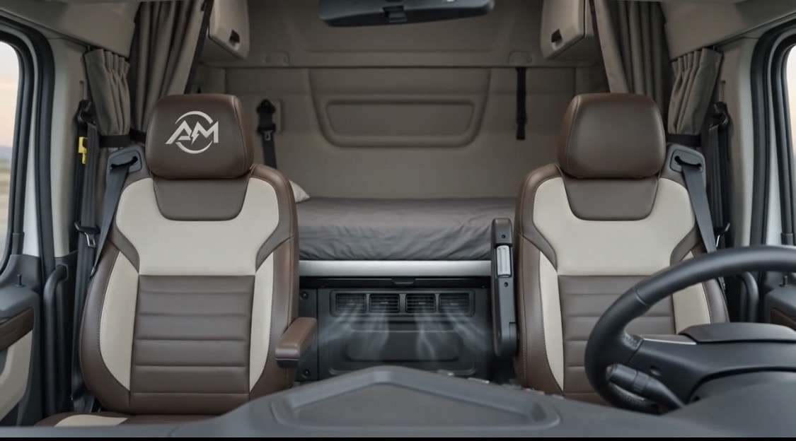 APU Monster airflow reaching the driver and passenger seats