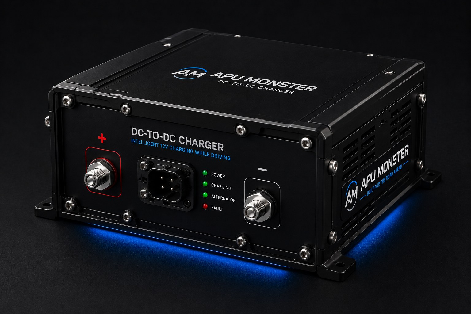 APU Monster DC-to-DC charging components